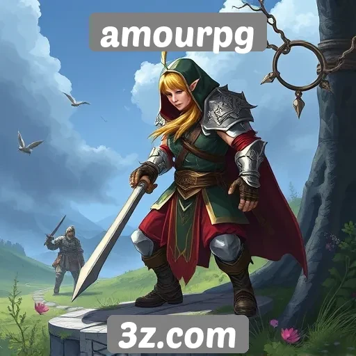 Recursos exclusivos oferecidos pelo site amourpg